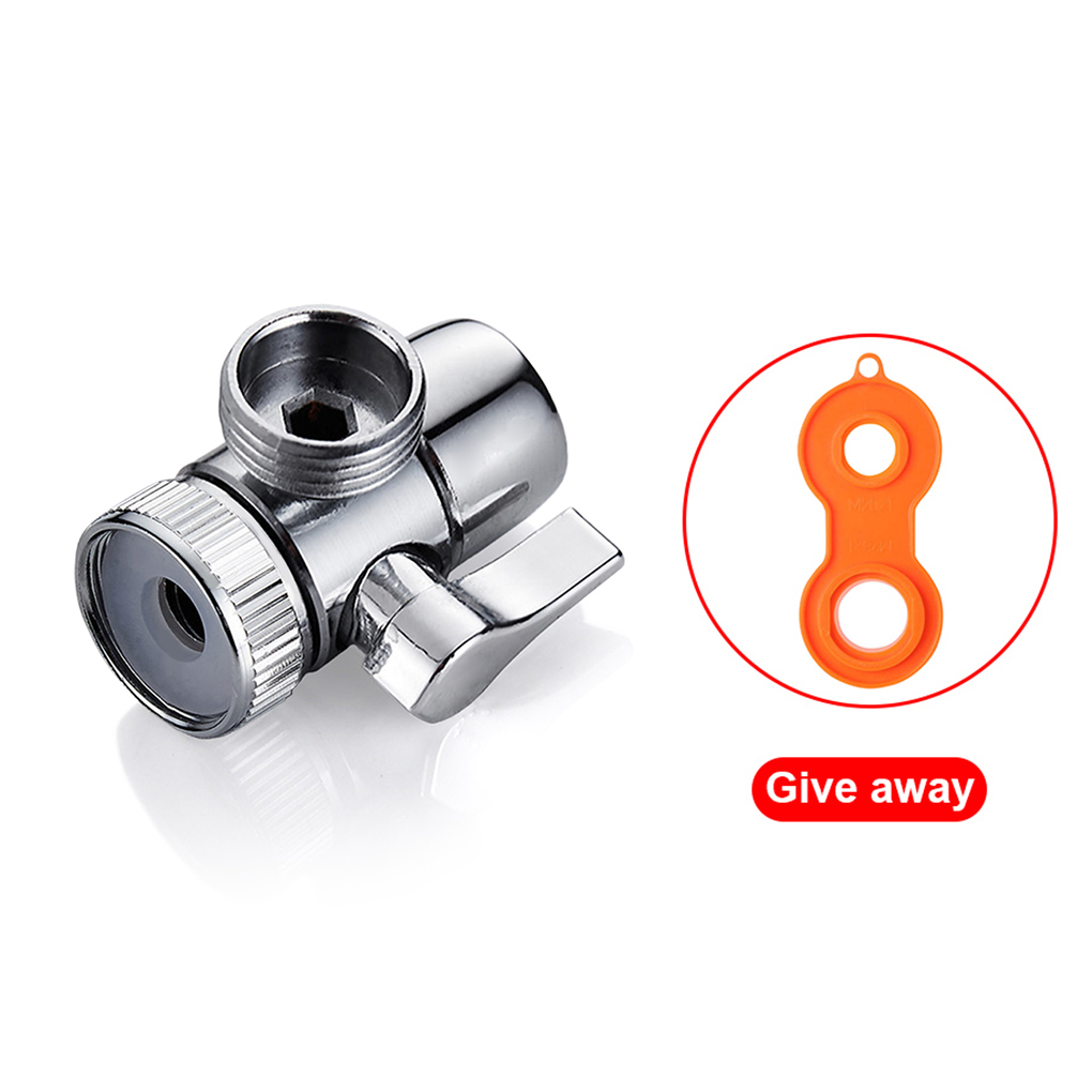 Faucet Valve Diverter Sink Valve Water Tap Faucet Splitter Adapter Home Bathroom Kitchen Diverter Accessories: Type2
