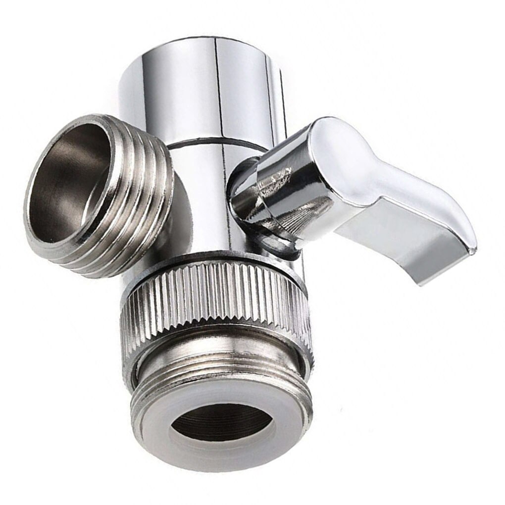 3 Way Faucet Water Diverter Valve Bathroom Kitchen Water Tap Shower Head Bidet Sprayer Diverter Valve Connector Faucet Valve
