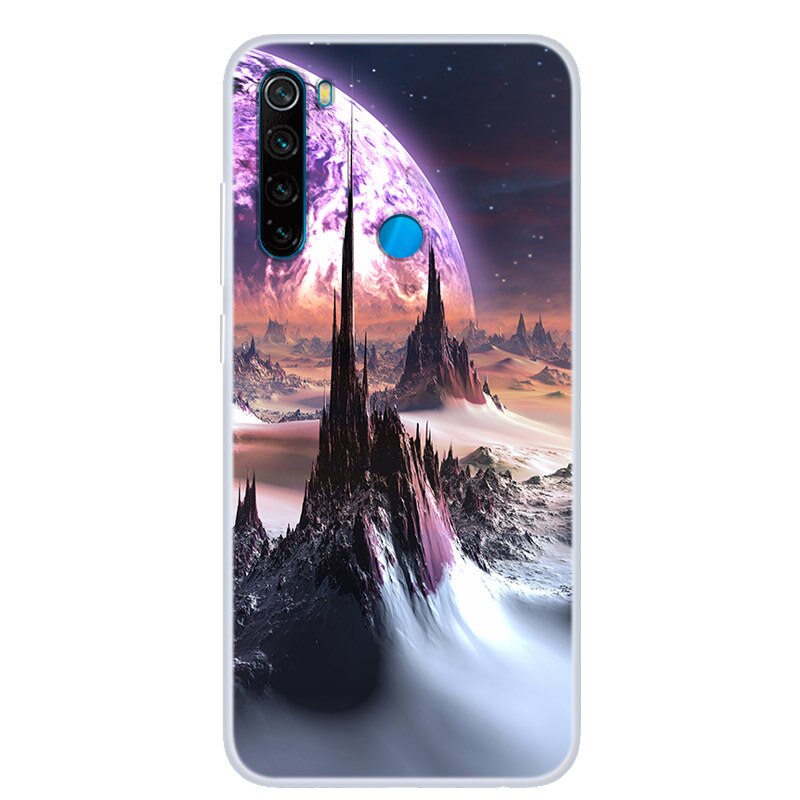 For Xiaomi Redmi Note 8T Case Silicone Soft TPU Phone Case Coque Xiomi Redmi Note 8T Cover Space for Redmi Note8T 8 T Bumper: 11