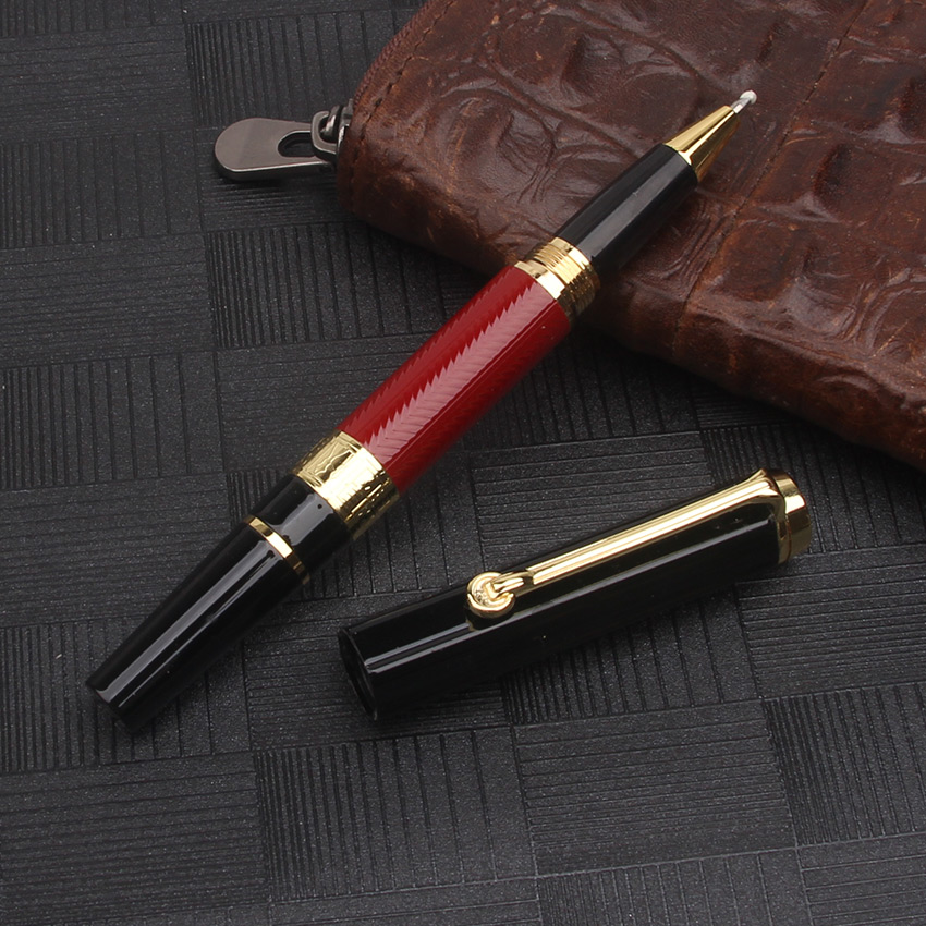 Edición de escritor, bolígrafo Rollerball, pluma estilográfica, Metal de negocios, Popular, de escritura para adultos, escuela y oficina: Azul / Multicolor