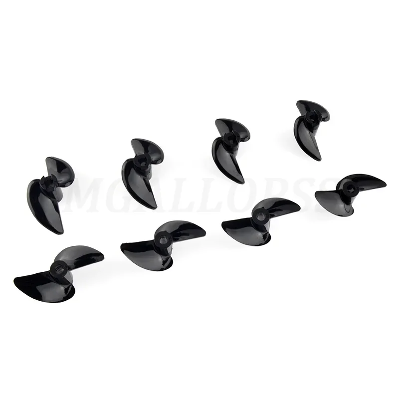 1pc (accessori per barche RC) elica in nylon a 2 pallido ad alta resistenza per albero di puntello da 4mm