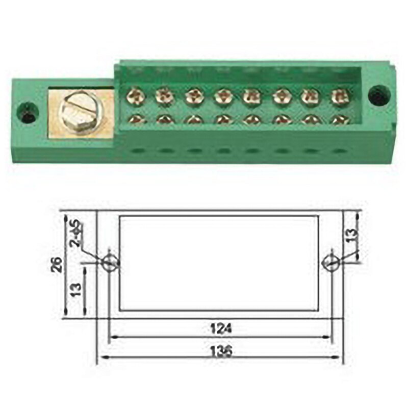 Unipolaire Splitter Junction Box Brandvertragende Metering Kast Wire Terminal Blok