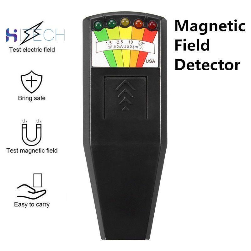 Magnetische Veld Straling Tester Is Licht En Handig (Zwart) (Batterij Is Geplaatst In Het Product)