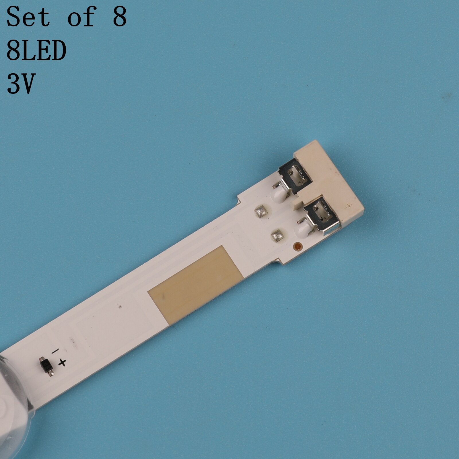 Kit 8 PCS LED backlight strip for Samsung UE48J5200 UN48J5000 LM41-00120Q LM41-00149A LM41-00120P LM41-00150A