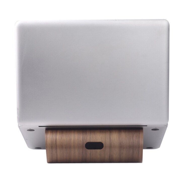 SaMDi Universal Wooden Wood Cool Plate Pad Support Dock Holder Stands Desktop Computer for IPad 1 2 3 4 and Laptop