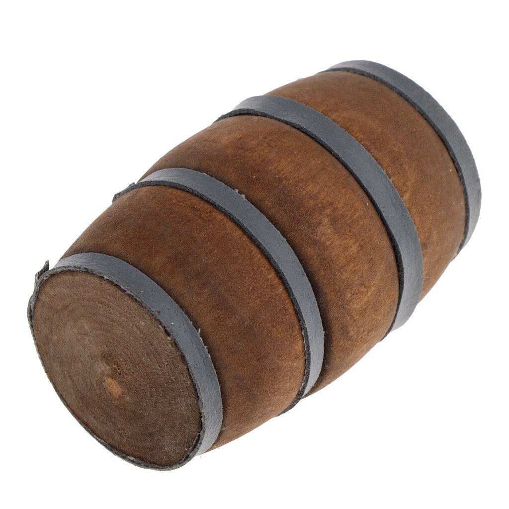 MagiDeal 1/12 domek dla lalek miniaturowa drewniana beczka na piwo