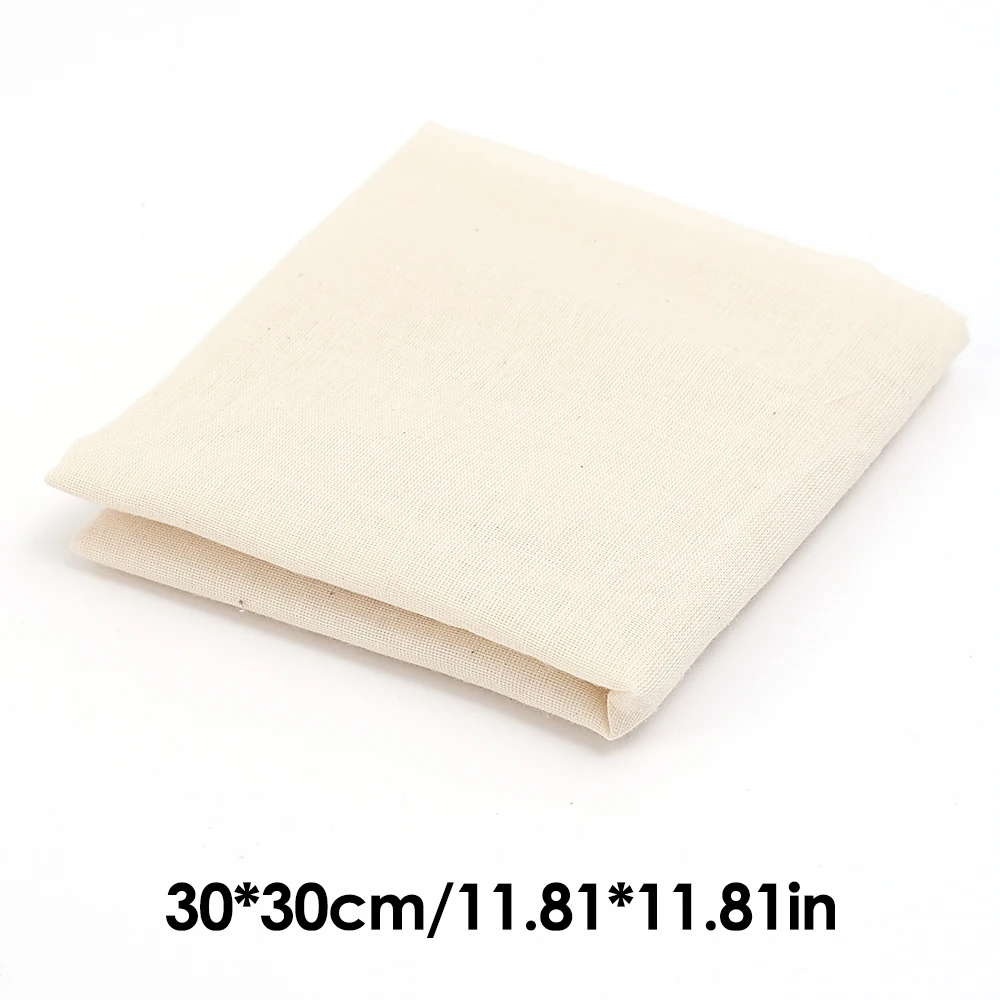 Baumwolle Faser Filter Tuch Wiederverwendbare Nuss Milch Gittergewebe Siebe Bahre Homebrew Filter Tücher Käse Joghurt Filter Ferment Gebäck Werkzeuge: Grün