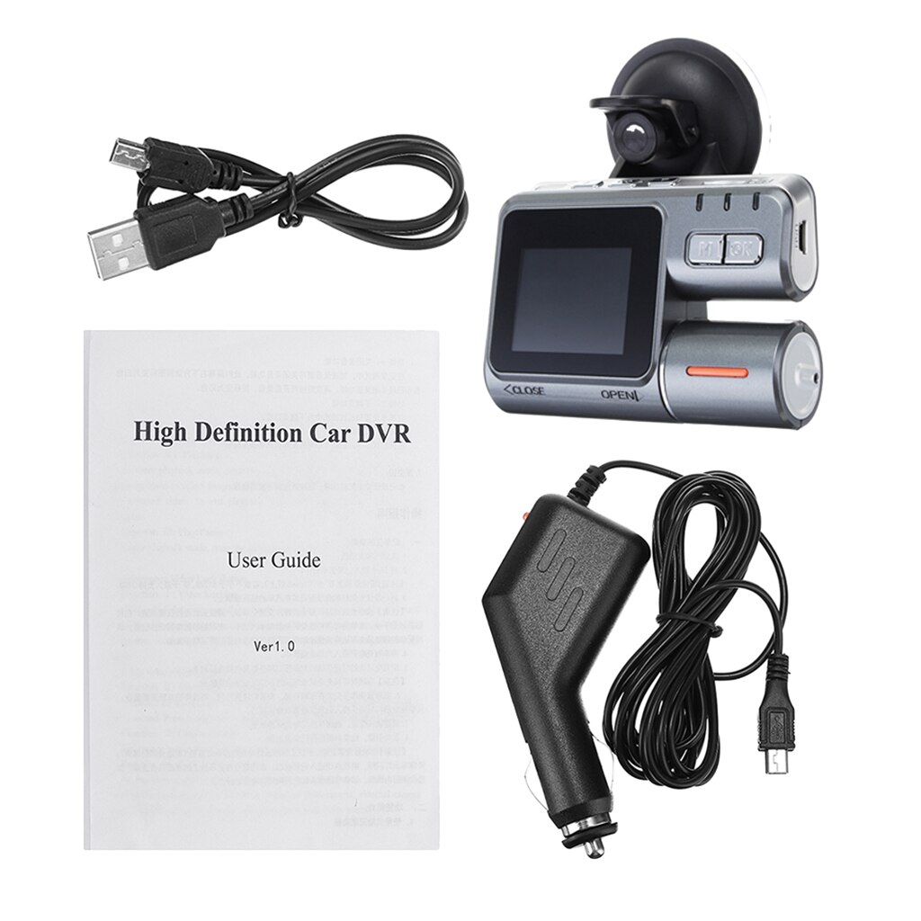 Dash Cam Car Video Recorder in Car Dashboard Camera Degree Sensor
