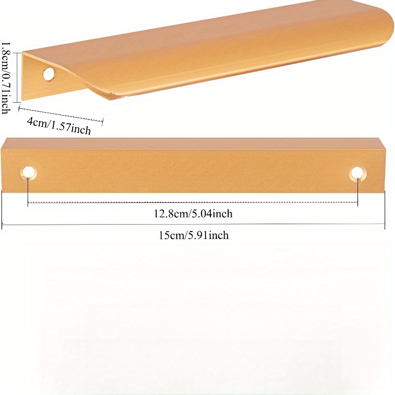 20PCS hidden invisible furniture door pull window, drawer pull window with finger, modern replacement handle, kitchen cabinet