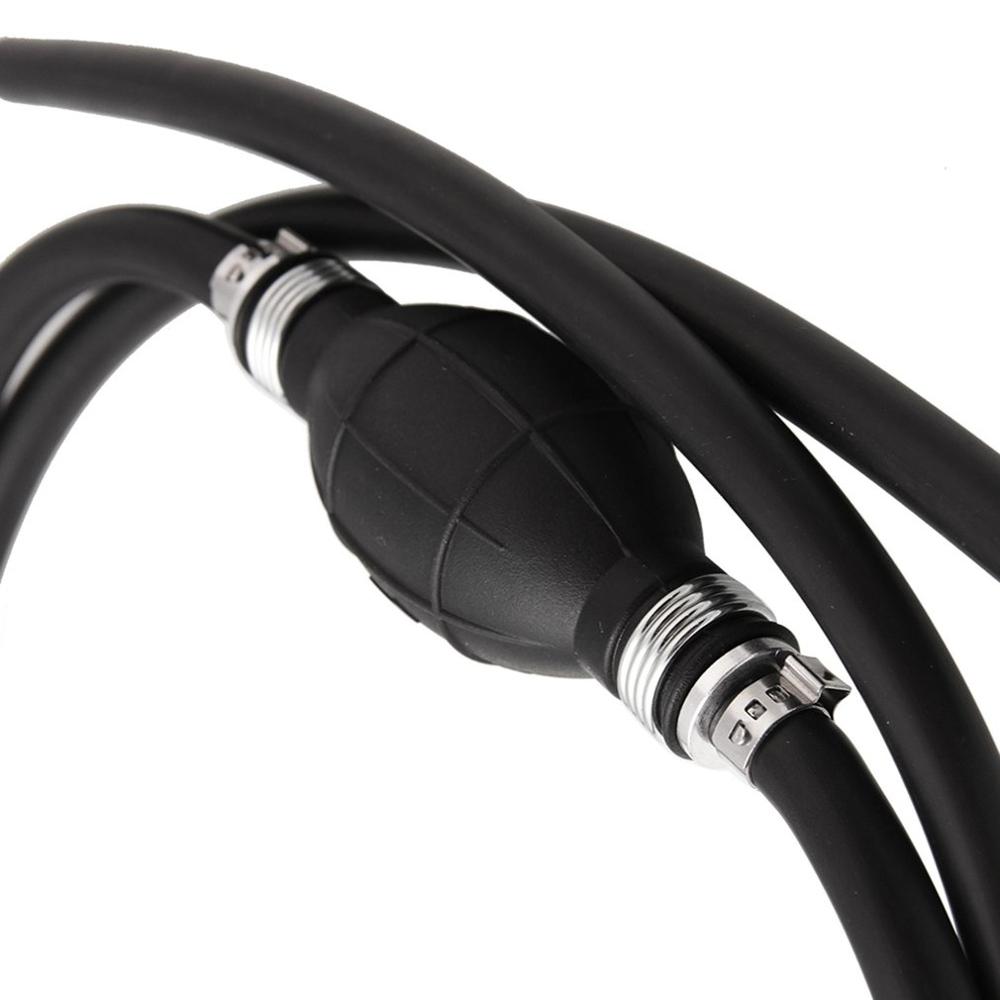 Auto Car Siphon Syphon Hose Tube Pump for Fluid Water Gas Gasoline Liquid Transfer Portable Manual Hand Pump Tools