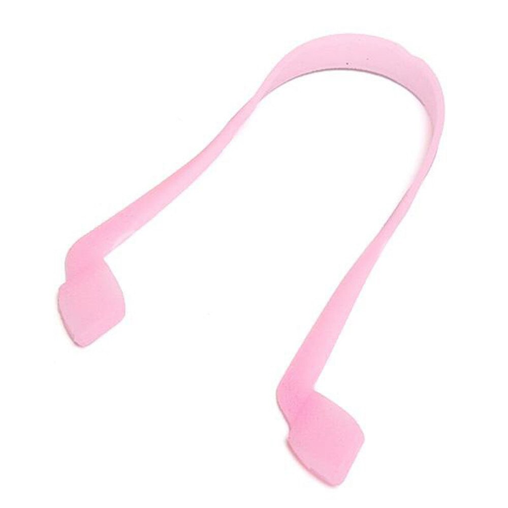 Correa magnética para lentes de silicona para gafas de sol, banda deportiva, soporte de goma elástica, Correa fija para gafas: Rosa