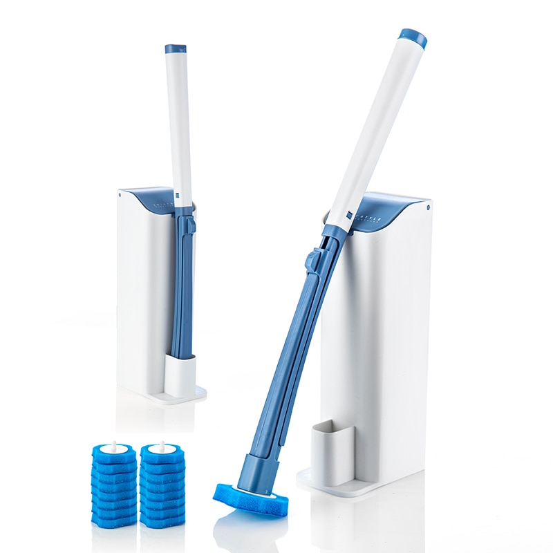 Toilet Brush Without Dead Angle Cleaning Toilet Brush Disposable Household Long Handle Cleaner Tool Bathroom Accessories