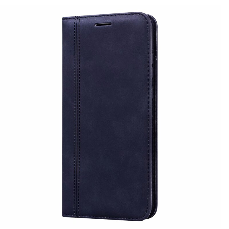 Funda para Realme 7 5G RMX2111, carcasa de cuero con libro para Realme7 Realmi 5G, Carcasa protectora para teléfono, Funda con tapa: XNw Black