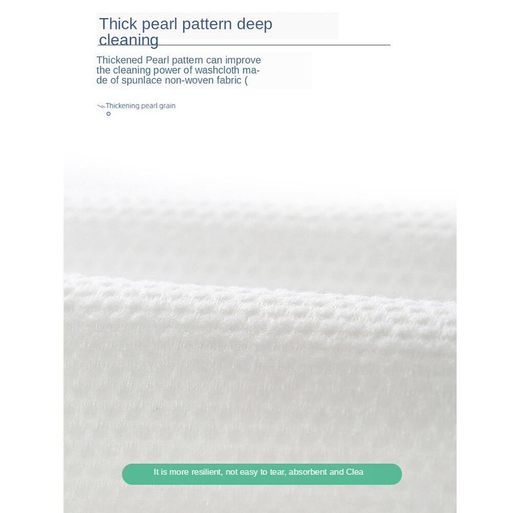 3 Rolls Disposable Cleaning Face Towel Portable Travel Cosmetic Cotton Soft Face Towel for family paper