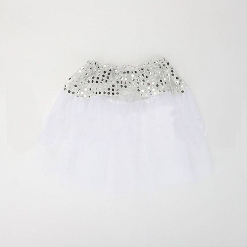 10 Colors Lace Dress Photoshoot Children Girls Gauze Ballet Soft Tulle Tutu Skirt Mesh Skirt: 1