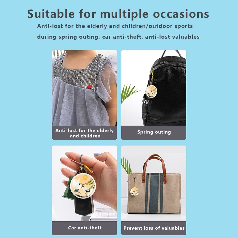 Locator Gps + Wifi + Lbs Anti-Lost Device Button Key Elderly Child Anti-Lost Device Car Anti-Theft Tracker
