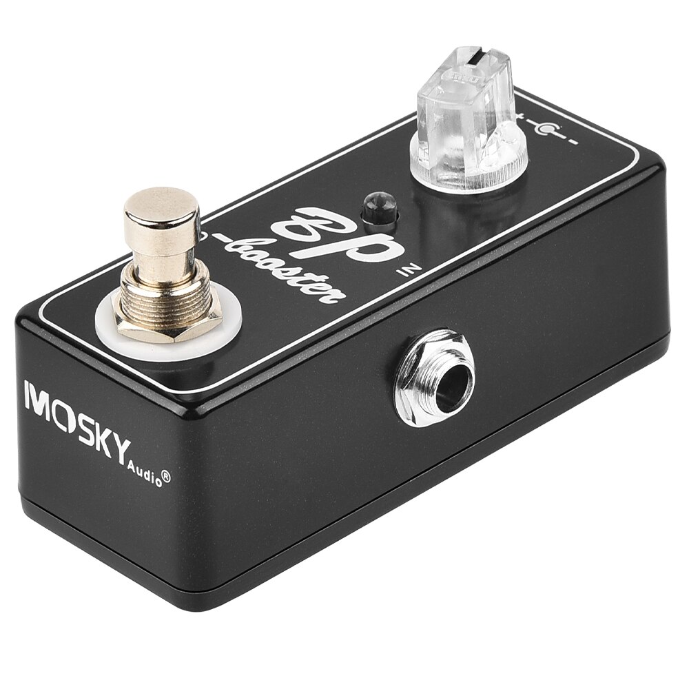MOSKYaudio BP Booster Guitar Effect Pedal Processor Guitar Effect DIP Switches For Frequencies EQ Settings Guitar Accessories