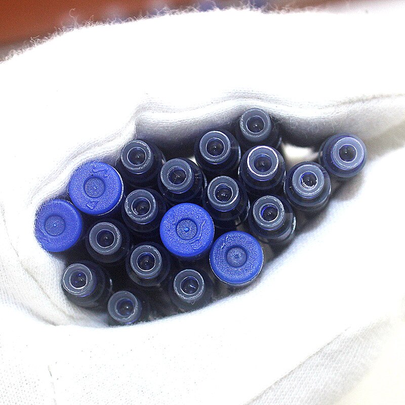30pc BLUE OR BLACK Standard replacement 2.6MM Fountain Pen ink