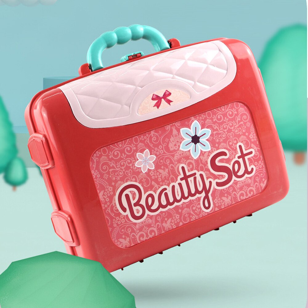 Schönheit spielzeug Mädchen Prinzessin Dressing Make-Up spielzeug set kinder Schönheit spielzeug kinder simulation dressing tisch Pretend Spielen