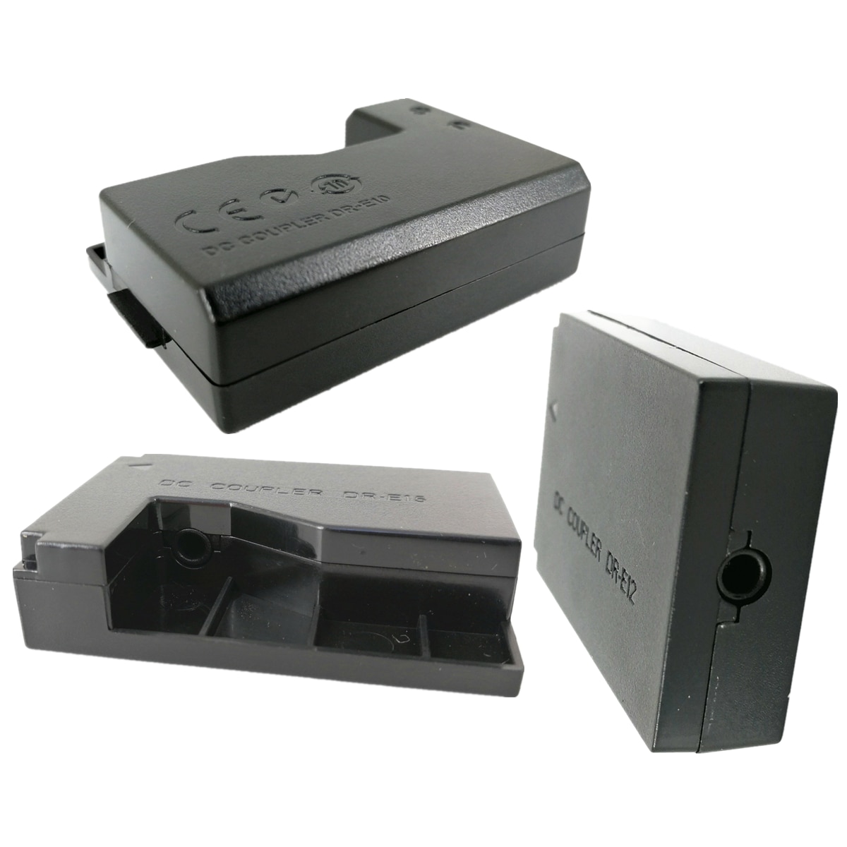 Dummy Batterij DC Coupler Voeding Adapter vervangen DR-E10 DR-E12 DR-E15 voor Canon LP-E10 LP-E12 ACK-E15 ACK-E12 ACK-E10