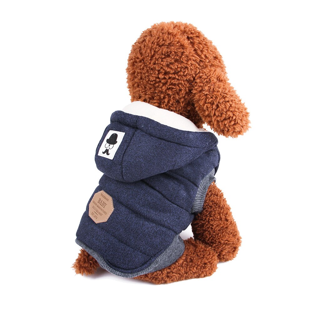 Hond Hoodie Jas Jasje Warme Katoen Hond Kleding voor Winter Outfit Kleding voor Kleine Medium Grote Honden producten