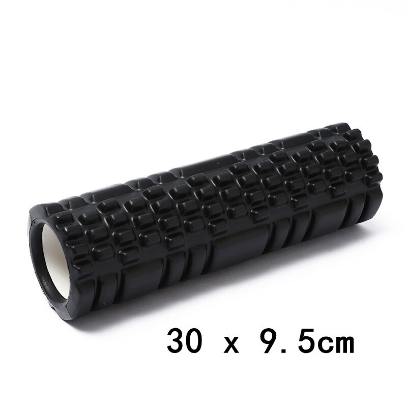 Columna de Yoga hueca de 9,5x30, equipo de Fitness, rodillo de espuma para Pilates, ejercicios de gimnasio, masaje muscular de EVA, rodillo de Relax, ladrillo de Yoga: Beige