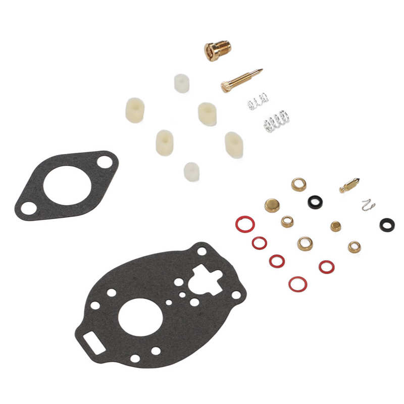 Vergaser wieder aufbauen Bausatz Kohlenhydrate Reparatur Bausatz Gummi Metall Solide K7515 für Traktor Ersatz für Allis Chalmers