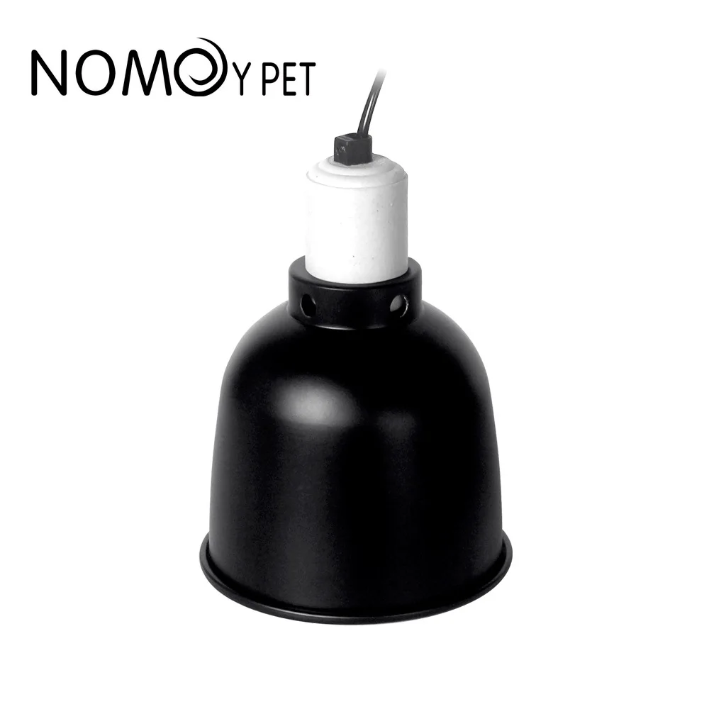 5.5 Inch Reptiel Diepe Koepel Lampenkap Slangen Hagedissen Gekko 'S Terrariums Licht Armatuur Reptiel Lamp Dop Optische Reflectie Cover