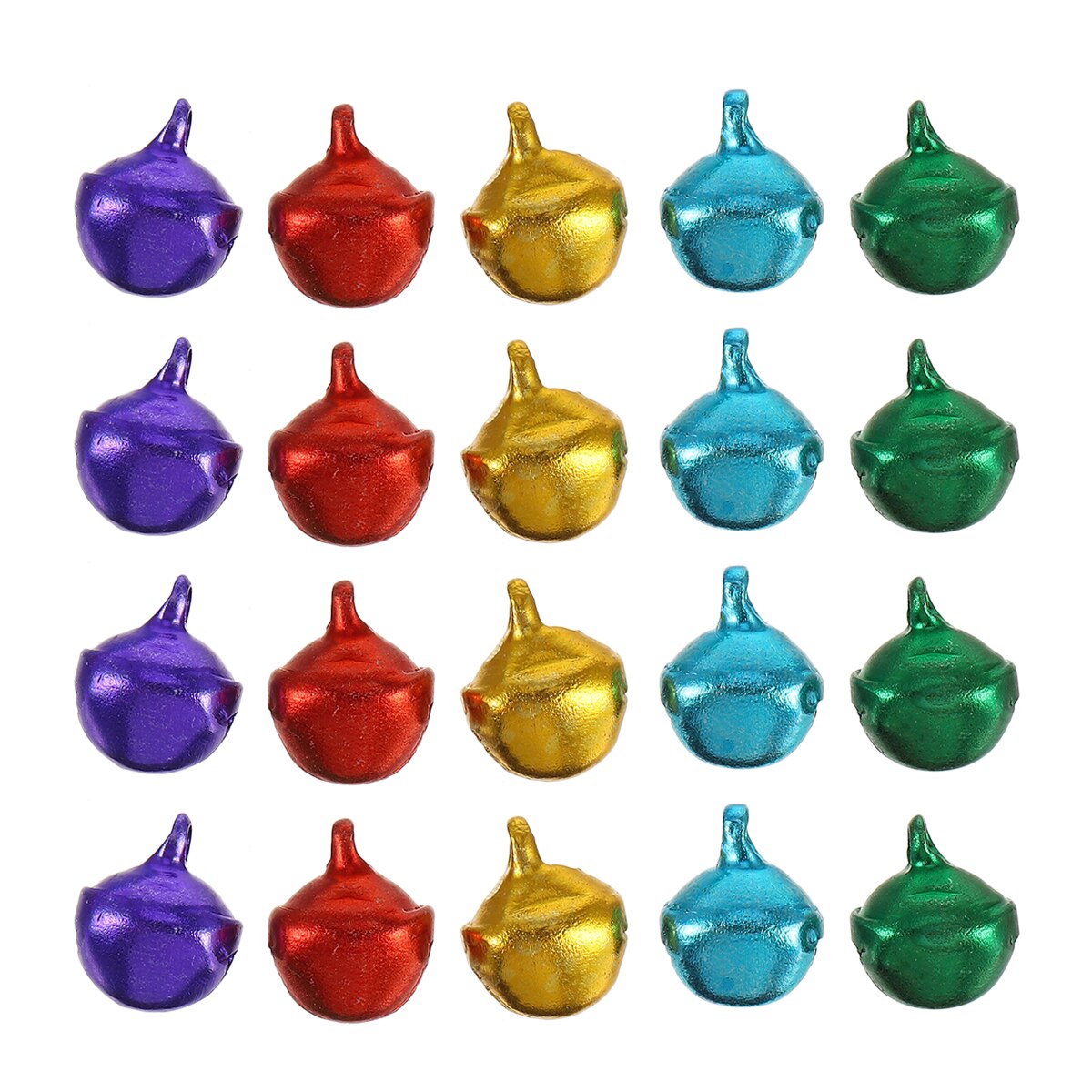 300Pcs Kerst Klokken Met Doos Metalen Bells Decor Diy Xmas Sieraden Accessoires Metalen Bell Decoratie Diy Accessoires