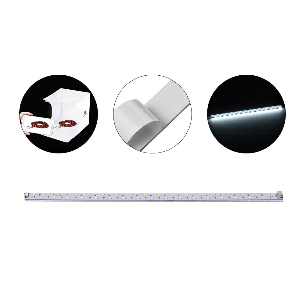 20/30/35LEDs Light Strip for Photo Studio Lighting Soft Box Portable Lightbox Tent