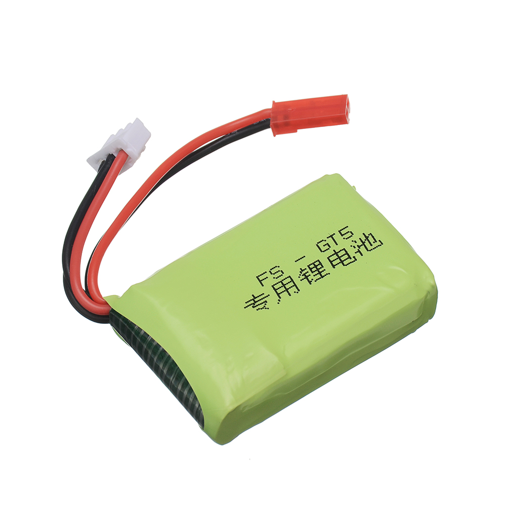 7.4v 1500mah 2S RC Lipo batterie s'adapte pour Flysky FS-GT5 2.4G 6CH émetteur pour RC voiture bateau télécommande
