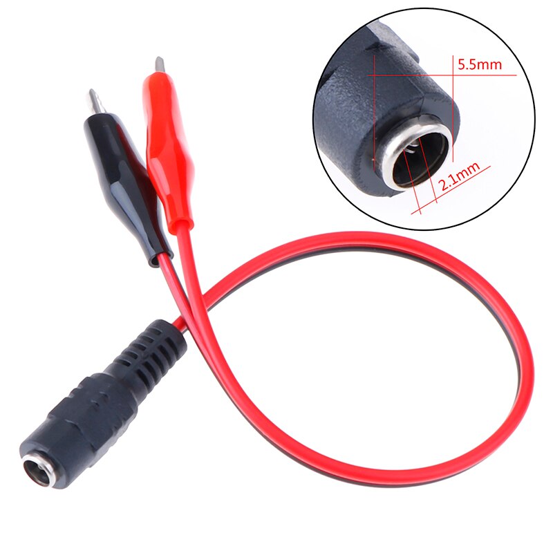 Multi Styles Metal Alligator Clips Power Cable Crocodile Test Clip For Multimeter Car Battery Test: Style 6