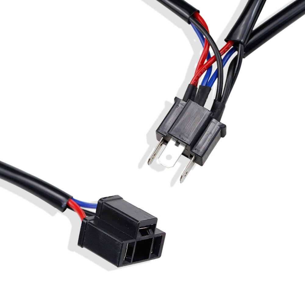 Mankk 2Pcs H11 H9 H8 LED Resistor Kit 50W 6 Ohm HID Relay Harness