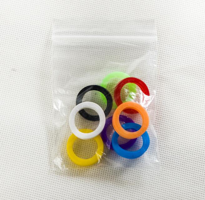 neue mischfarbe 8 stücke/16 stücke Hohl Multi Farbe Gummi Weiche Schlüsselschloss Schlüssel Cap Schlüssel abdeckungen Topper Schlüsselring: 8 pcs style 1