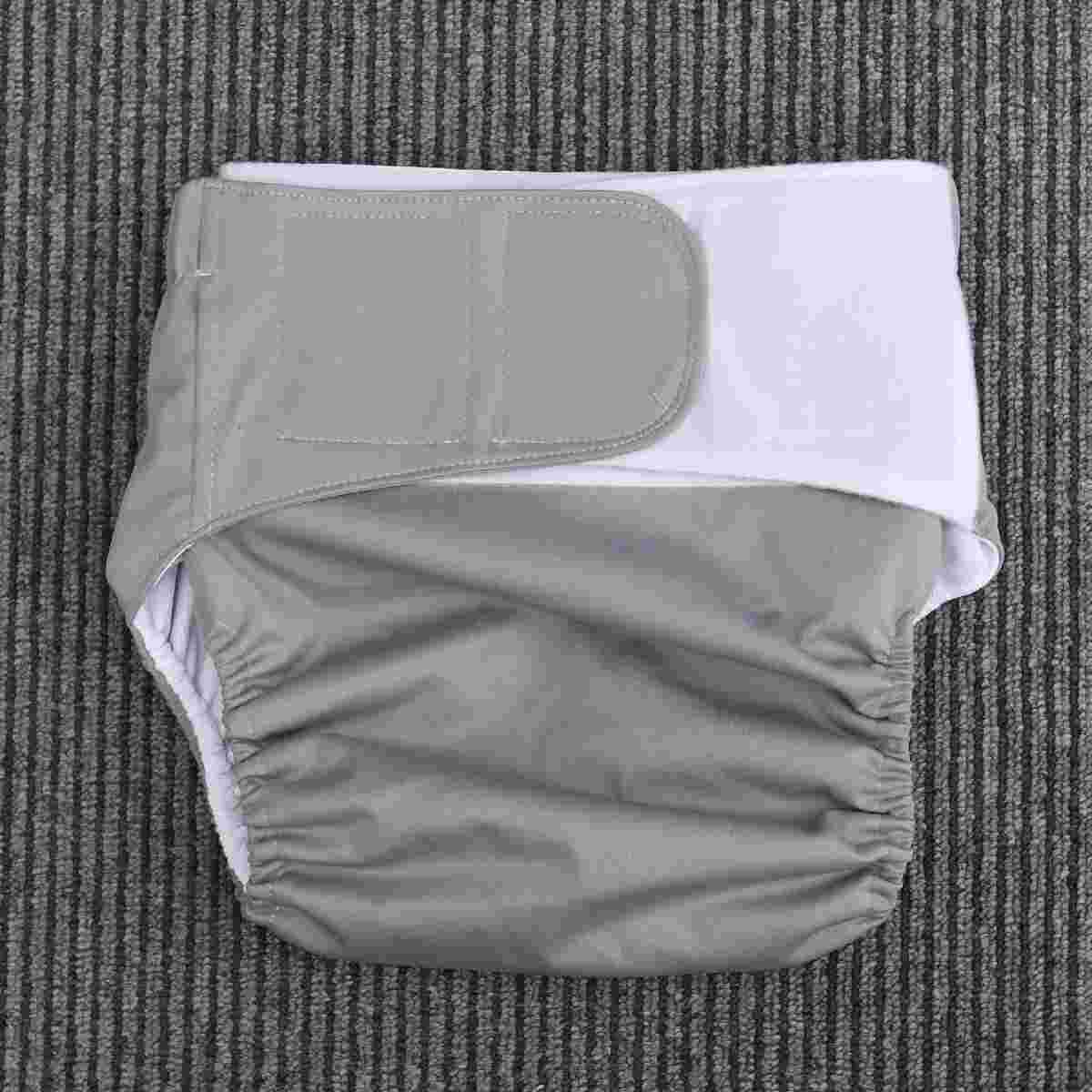 Couche-culotte élastique pour adulte, grande, ajustable, lavable, réutilisable, pour les soins postopératoires, 1 pièce