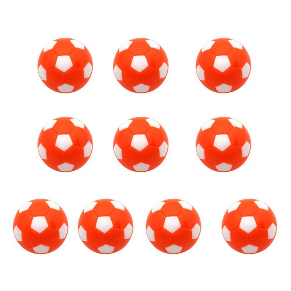 Boardgame Football Practical Accessory Fade-less Desktop Game Replacement Balls for Office Table Soccer Table Footballs:  Orange