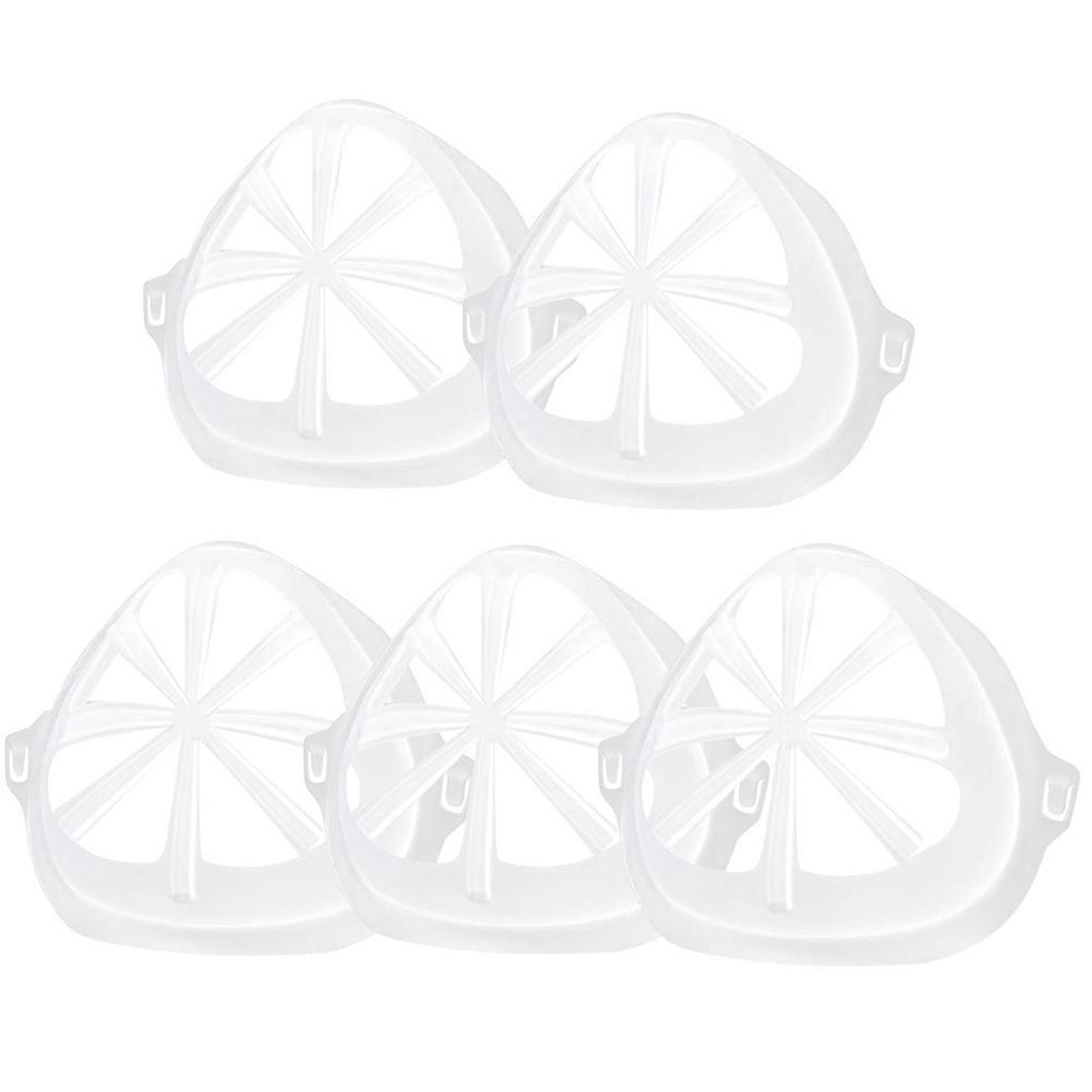 5 Pcs 3D Siliconen Beugel Mond Aparte Innerlijke Standhouder Ademen Uitgebreide Herbruikbare Gezicht Cover Bracket Ondersteuning Frame