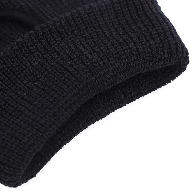 cycling winter hats unisex funny mask hat wool knit bonnet halloween party ski beanie caps czapka zimowa touca