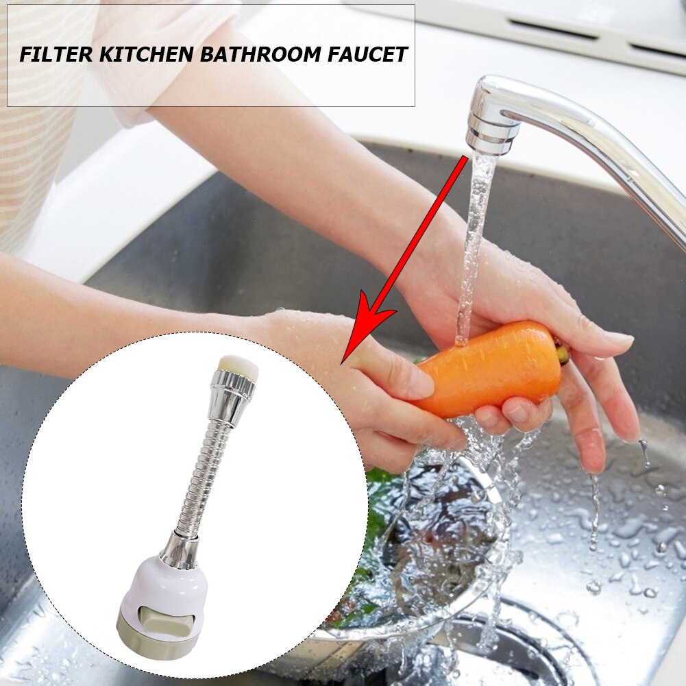 Grifo aireador de 3 modos, difusor de ducha Flexible movible, boquilla giratoria ajustable, accesorios de cocina