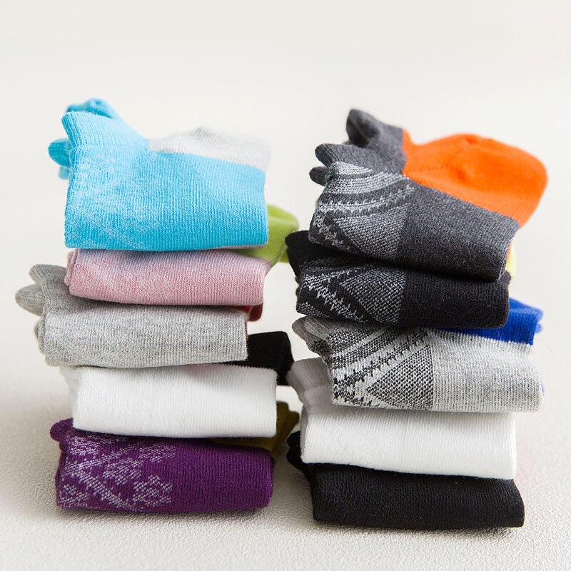 20 paires été chaussettes pantoufle unisexe Invisible amant chaussettes mince coton absorbant chaussettes courtes coloré drôle motif chaussettes