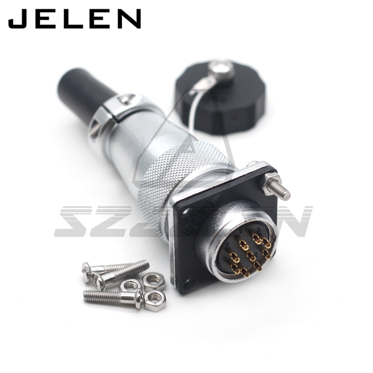 WEIPU WS20 serie 2 3 4 5 7 9 10 12 pin stecker buchse stecker Metall wasserdichten stecker, LED draht signal männlich und weibliche ip67