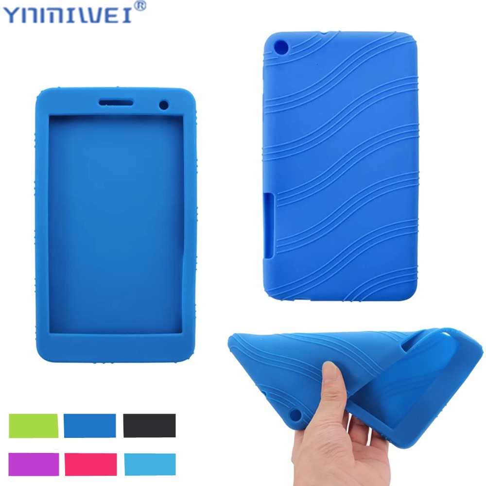Funda de silicona para Huawei Honor Play Mediapad T1-701 T1 701U T1-701U, carcasa protectora trasera suave para Huawei MediaPad T2 7,0