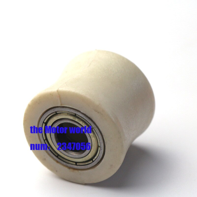 8mm 10mm Chain Roller Tensioner Pulley Wheel Guide For YZF KTM RMZ KLX CRF 80 250 150 250 450 Motorcycle Motocross Pit Dirt Bike: 10mm white