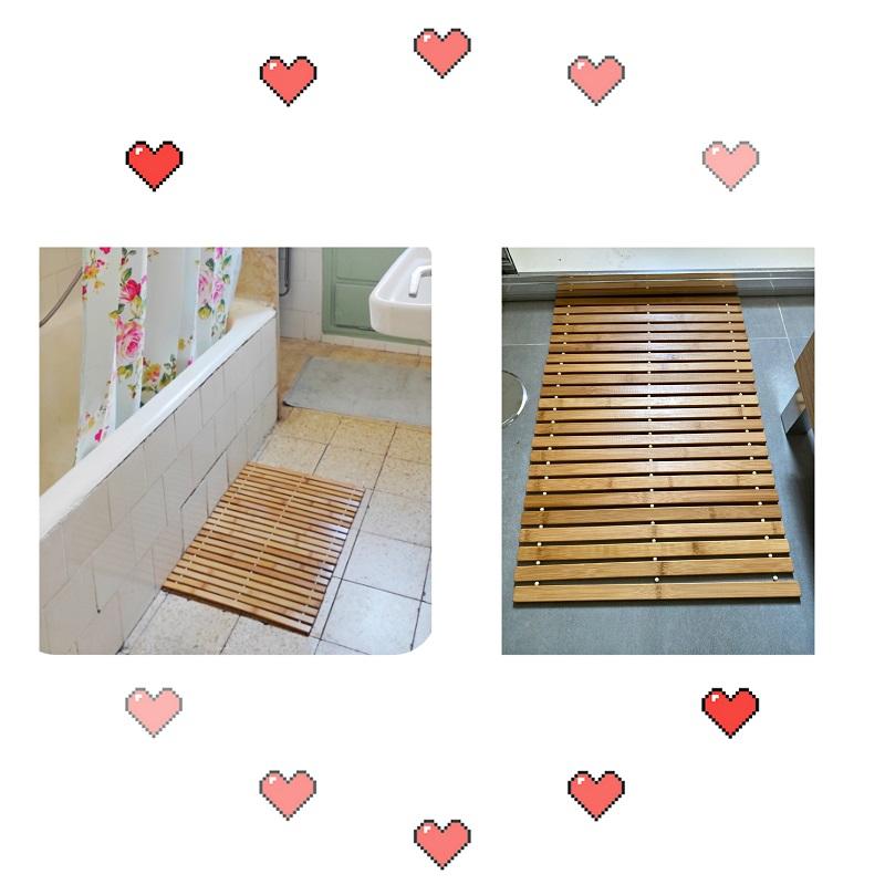 1 pc trestriper badematte badekar dusjunderlag sklisikre matter antisklimatte for hjemmebaderomsbruk (trefarge)