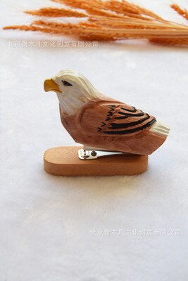 Grapadora creativa hecha a mano con de flamenco, Mini grapadora de madera con 3D de animales, se envía grapas, decoración de escritorio de aprendizaje para oficina: 17