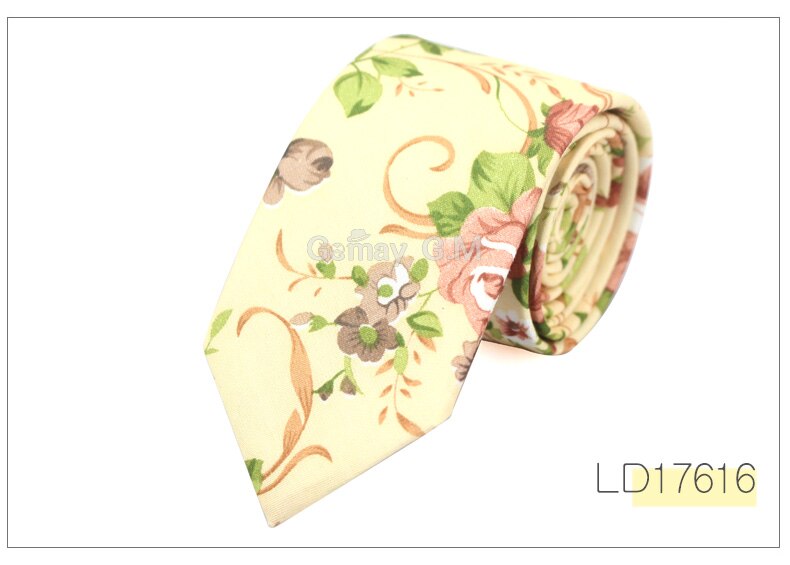Floral Tie for Men Narrow Casual Mens Ties for Wedding Party Flower Skinny Neckties for Women Printed Male Neck Ties