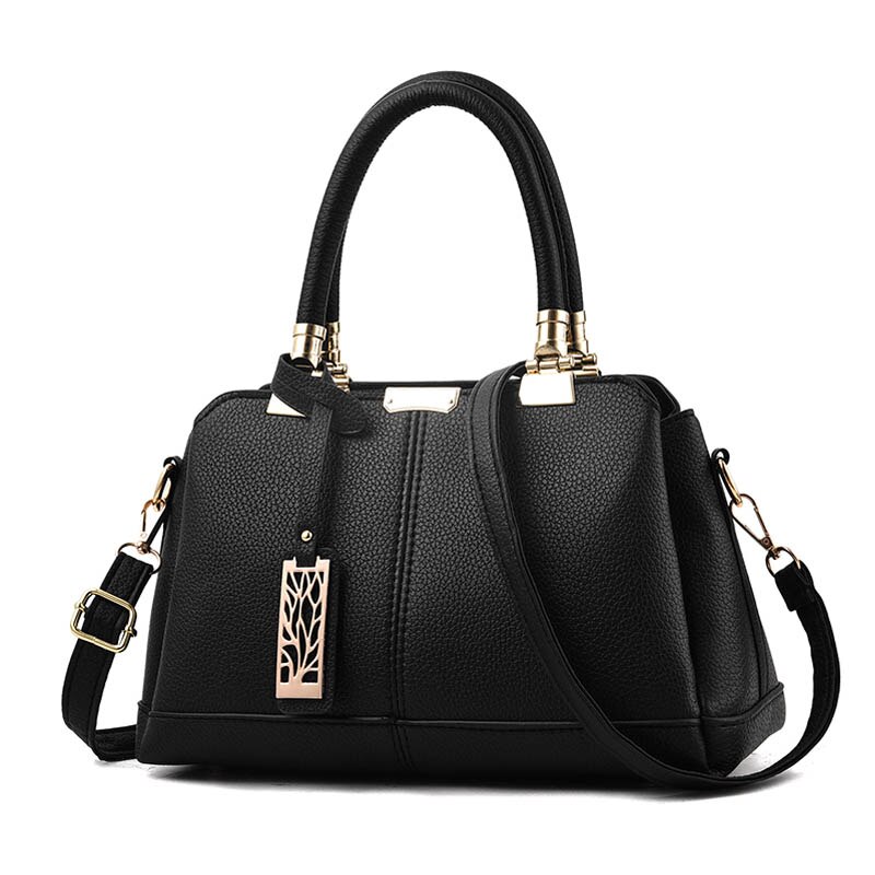 Bolsa feminina transversal, bolsa de ombro, de mão, preta, vintage, de 2019, estilo boho: Black Bag