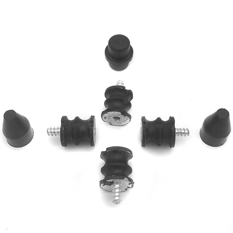 7 Piece Chainsaw Vibration Mount Set Front Handle Buffer Mounts For Husqvarna 136 137 141 142 Chainsaws | 7-Pc Shock Isolator Set Husqvarna Chainsaw Vintageless Chainsaws
