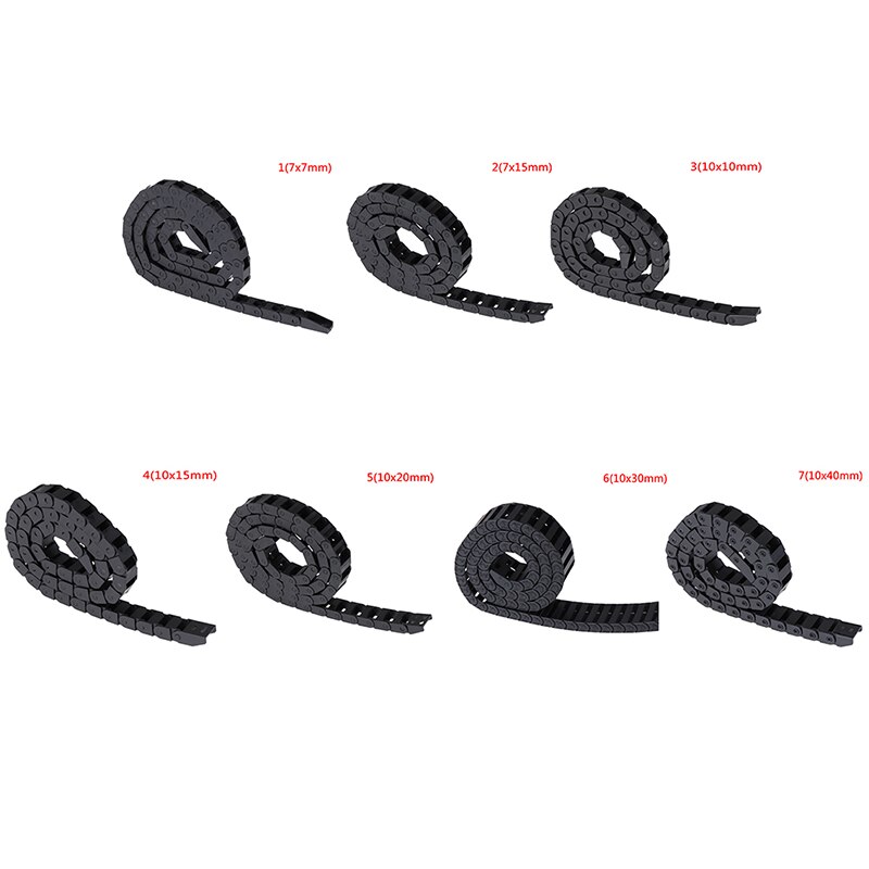 1M transmission drag chain for machine cable drag chain for 3d printer