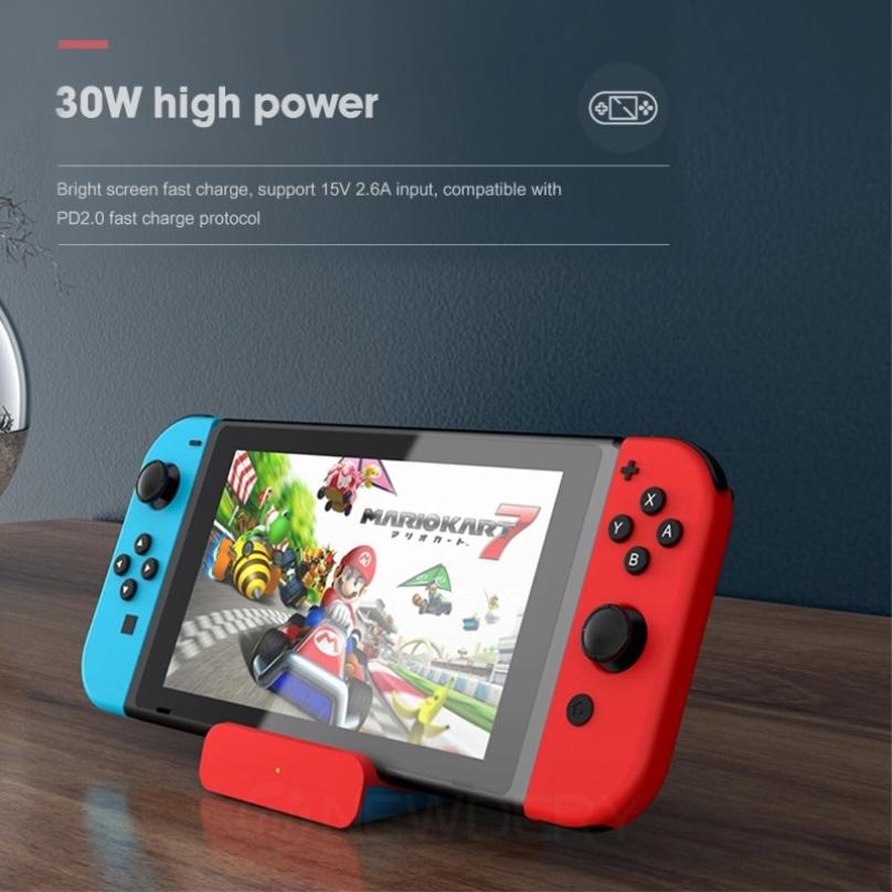 For Nintendo Switch Mini Portable Charging Dock Charger Base HD TV Dock Adapter For Nintendo Switch Hdmi Adapter Docking Station